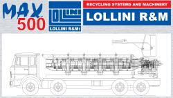 Мобильный пакетировочный пресс Lollini MAX 500 для утилизации...